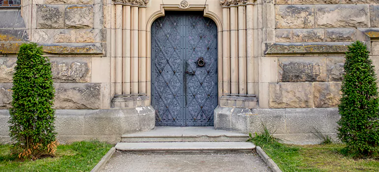 Traditional Double Front Doors in Bay Point, CA
